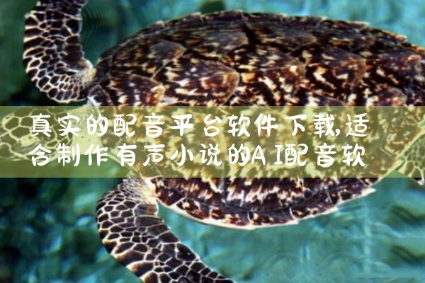 真实的配音平台软件下载