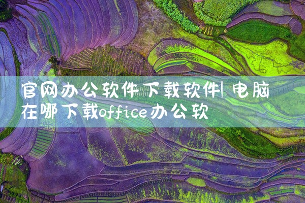 官网办公软件下载软件